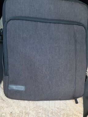 Men's Crossbody Bag in Dark Gray